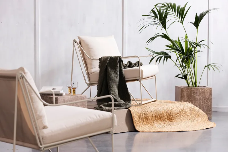 Usteryd Utefåtölj Beige - Beige - Utemöbler - Utestolar & fåtöljer - Utefåtöljer & loungefåtöljer