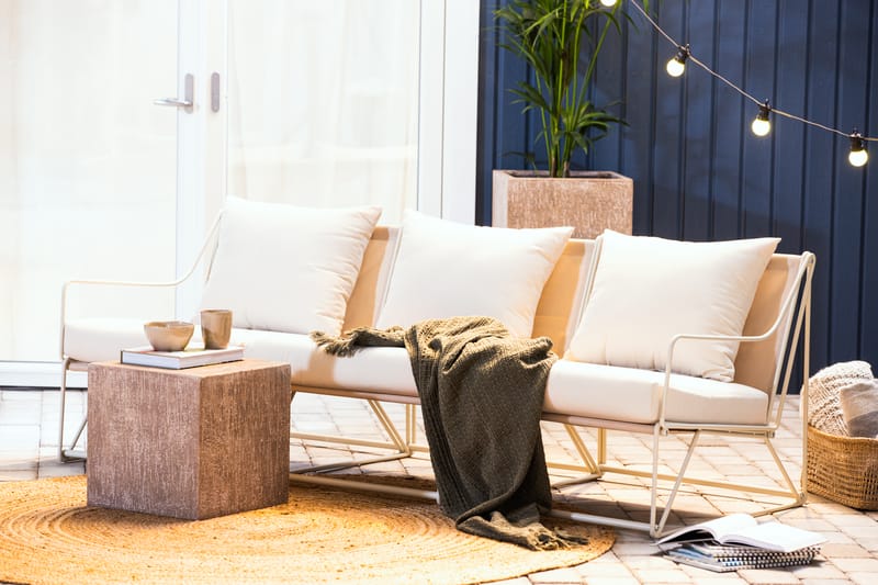 USTERYD Utefåtölj Beige - Venture Home - Loungemöbler - Utefåtöljer & loungefåtöljer