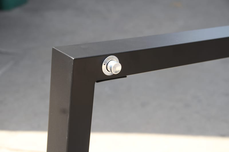 Utefåtölj Palermo 3-pos fällbar - svart - Utemöbler - Utestolar & fåtöljer - Positionsstol