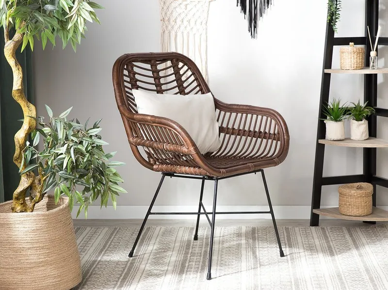 Canora Trädgårdsstol 51 cm, Brun