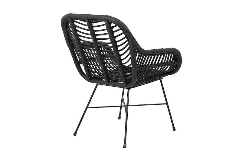Canora Trädgårdsstol 51 cm - Svart - Utemöbler - Utestolar & fåtöljer - Matstolar ute