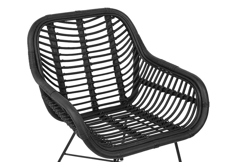 Canora Trädgårdsstol 51 cm - Svart - Utemöbler - Utestolar & fåtöljer - Matstolar ute