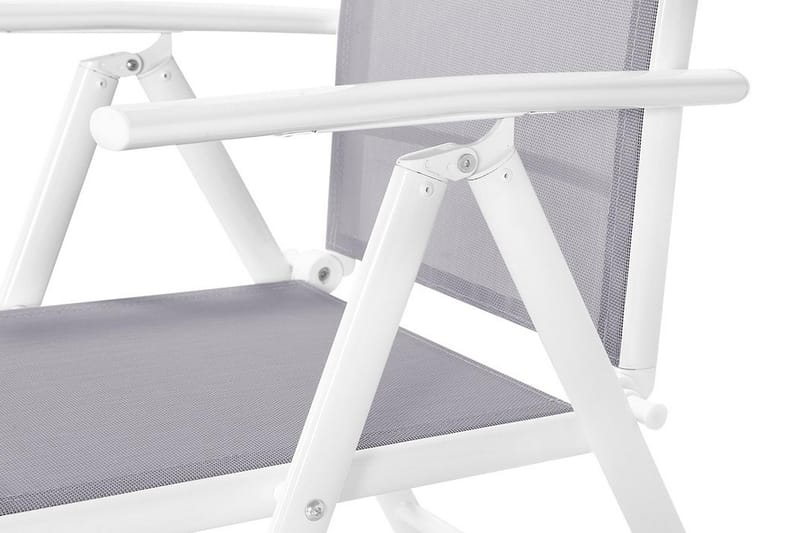 Catania Trädgårdsstol 6 St 44 cm - Grå - Utemöbler - Utestolar & fåtöljer - Matstolar ute