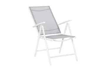 Catania Trädgårdsstol 6 St 44 cm - Grå - Utemöbler - Utestolar & fåtöljer - Matstolar ute