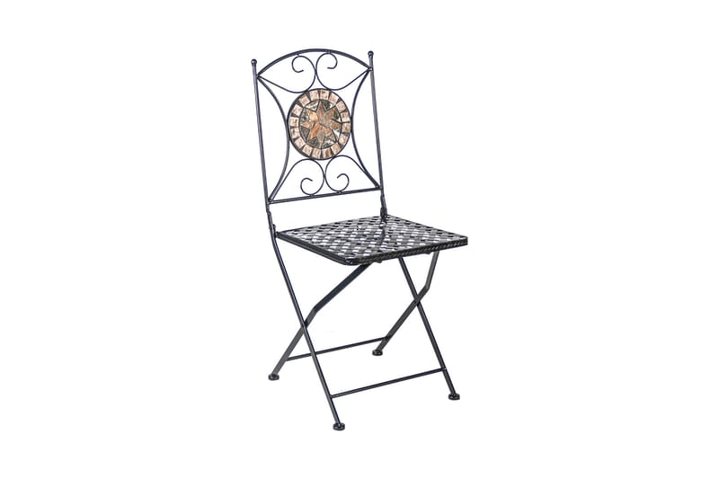 Chair Mosaic 36x36xh70 cm Ihopfällbar - Matstolar ute - Balkongstolar