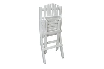 Delpino Klappstol Utomhus - Vit - Utemöbler - Utestolar & fåtöljer - Matstolar ute