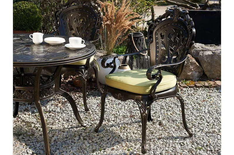 Getafe Trädgårdsstol 2-pack - Brun - Utemöbler - Utestolar & fåtöljer - Matstolar ute