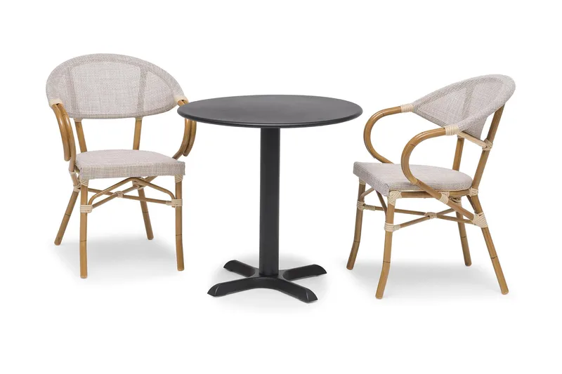 Hillerstorp Caféstol - Grå - Utemöbler - Utestolar & fåtöljer - Matstolar ute