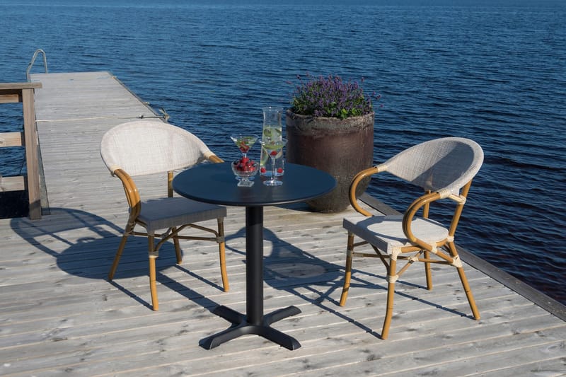 Hillerstorp Caféstol - Grå - Utemöbler - Utestolar & fåtöljer - Matstolar ute