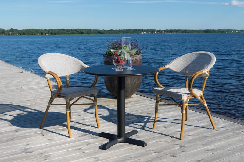 Hillerstorp Caféstol - Grå - Utemöbler - Utestolar & fåtöljer - Matstolar ute