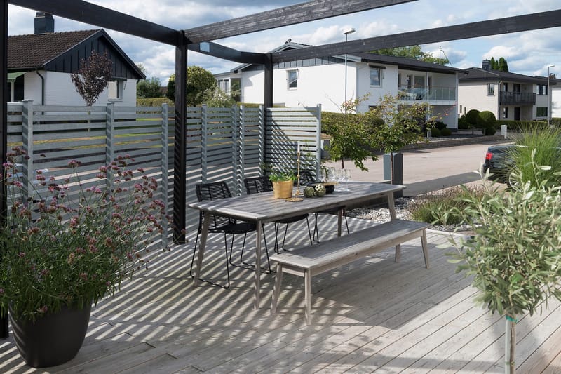 Liljearp Matstol Utomhus Svart - Hillerstorp - Utemöbler - Utestolar & fåtöljer - Matstolar ute