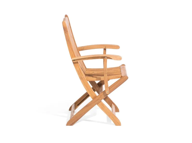 Maui Trädgårdsstol 2 St - Trä/Natur - Utemöbler - Utestolar & fåtöljer - Matstolar ute