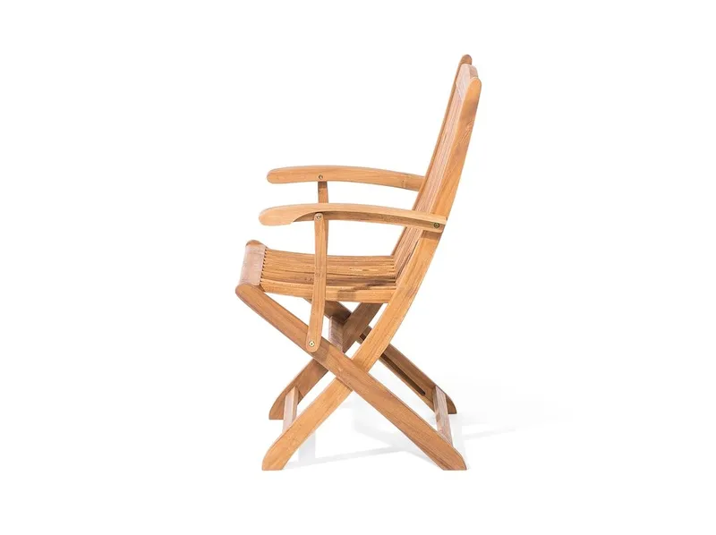 Maui Trädgårdsstol 2 St - Trä/Natur - Utemöbler - Utestolar & fåtöljer - Matstolar ute