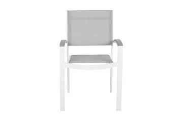Pereta Trädgårdsstol 4 St 50 cm - Vit - Utemöbler - Utestolar & fåtöljer - Matstolar ute