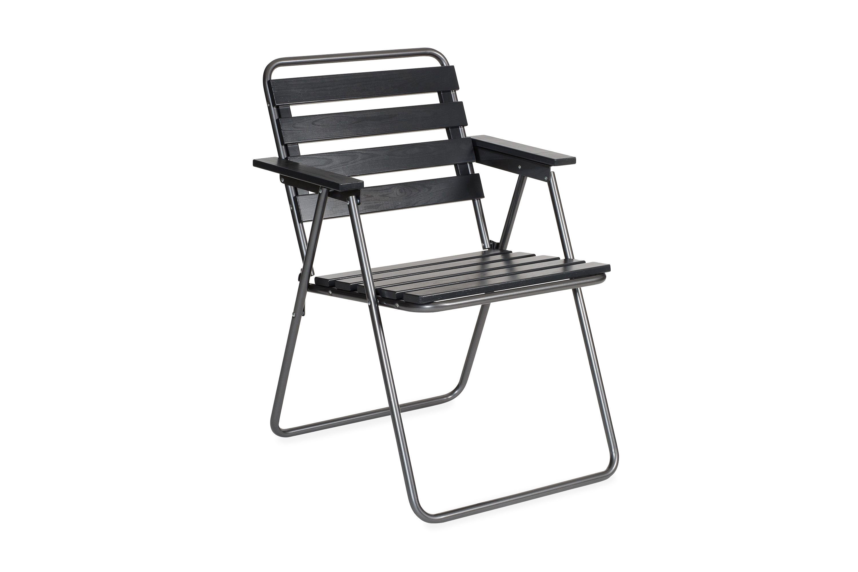 retro utestol svart/grå -