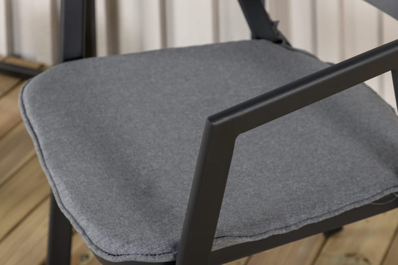 Slit Karmstol Utomhus - Svart/Grå - Utemöbler - Utestolar & fåtöljer - Matstolar ute