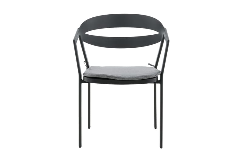 Slit Karmstol Utomhus - Svart/Grå - Utemöbler - Utestolar & fåtöljer - Matstolar ute