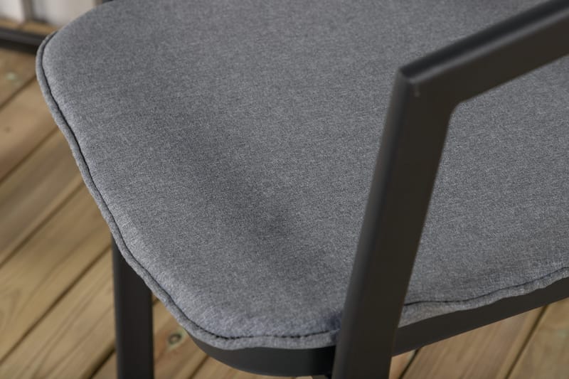 Slit Karmstol Utomhus - Svart/Grå - Utemöbler - Utestolar & fåtöljer - Matstolar ute