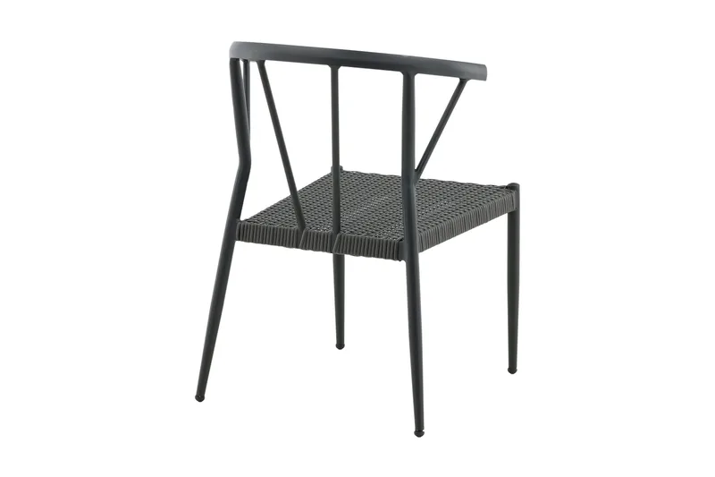 Stina Karmstol Utomhus - Svart - Utemöbler - Utestolar & fåtöljer - Matstolar ute