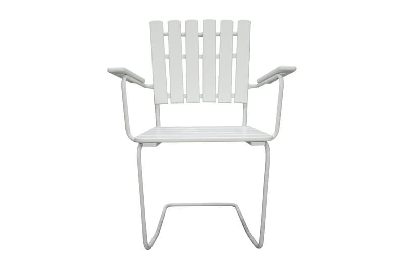 Vaxholm Karmstol Utomhus Vit - KWA - Utemöbler - Utestolar & fåtöljer - Matstolar ute
