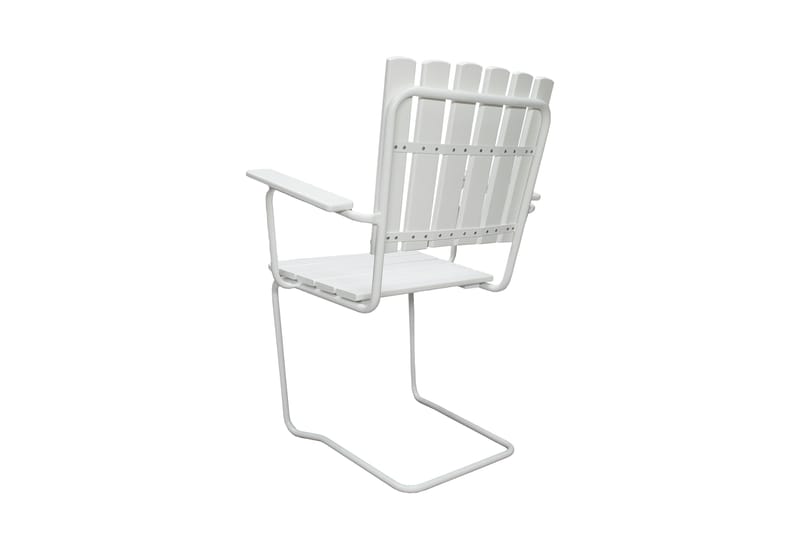 Vaxholm Karmstol Utomhus Vit - KWA - Utemöbler - Utestolar & fåtöljer - Matstolar ute