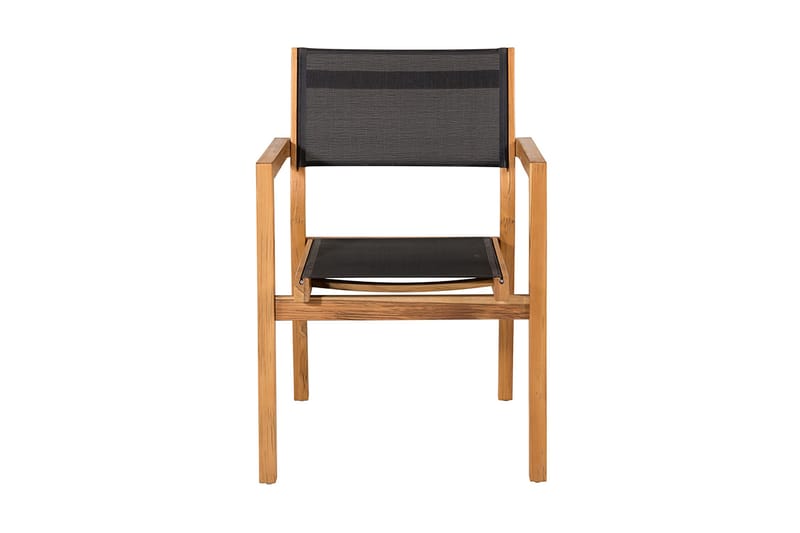 Venice Matstol Utomhus Stapelbar - Svart - Utemöbler - Utestolar & fåtöljer - Matstolar ute