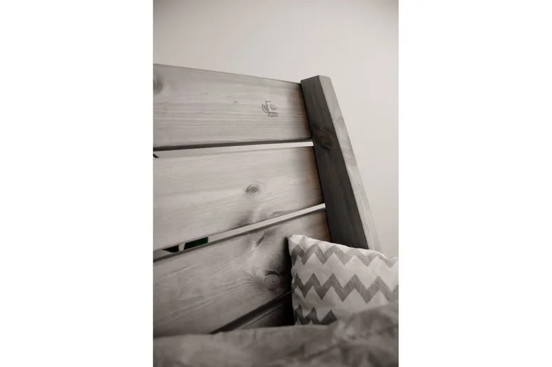 Utestol EcoFurn Granny Double Furu Oljad Grå - Grå - Utemöbler - Utestolar & fåtöljer - Utefåtöljer & loungefåtöljer