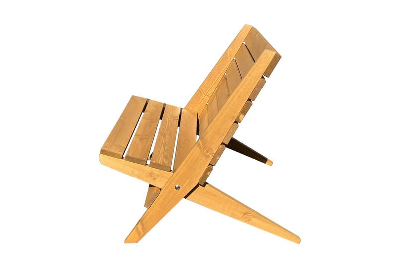 Utestol EcoFurn Granny Double Furu Oljad Natur - Natur - Utemöbler - Utestolar & fåtöljer - Utefåtöljer & loungefåtöljer