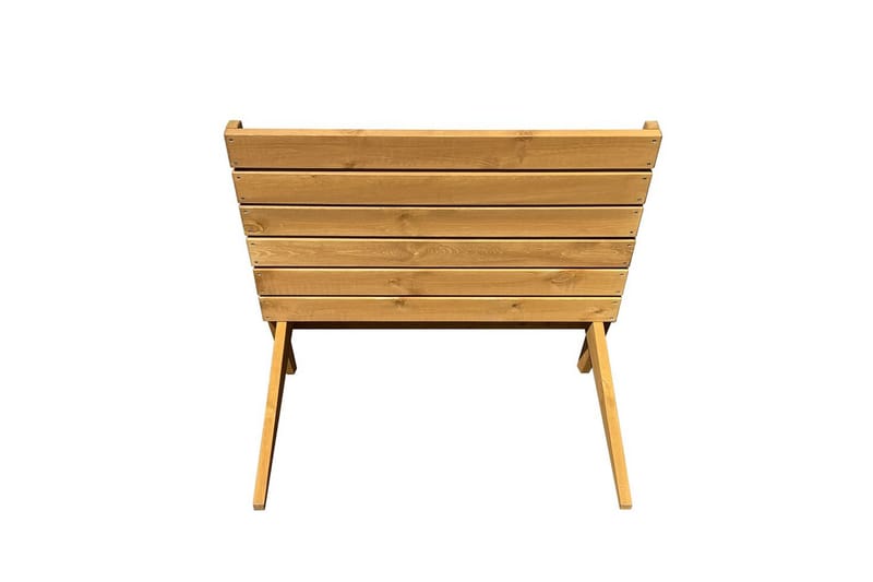 Utestol EcoFurn Granny Double Furu Oljad Natur - Natur - Utemöbler - Utestolar & fåtöljer - Utefåtöljer & loungefåtöljer