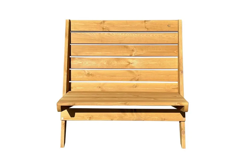 Utestol EcoFurn Granny Double Furu Oljad Natur, Natur