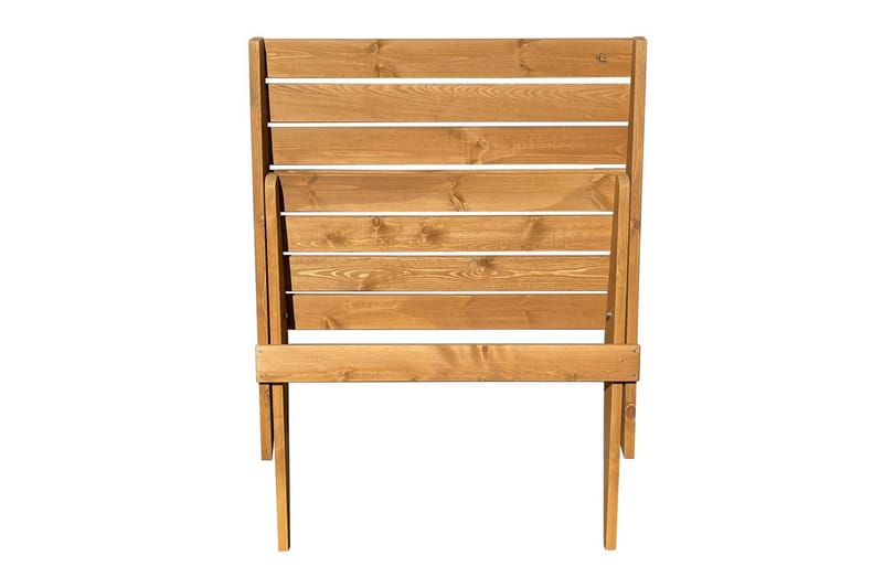 Utestol EcoFurn Granny Double Furu Oljad Natur - Natur - Utemöbler - Utestolar & fåtöljer - Utefåtöljer & loungefåtöljer