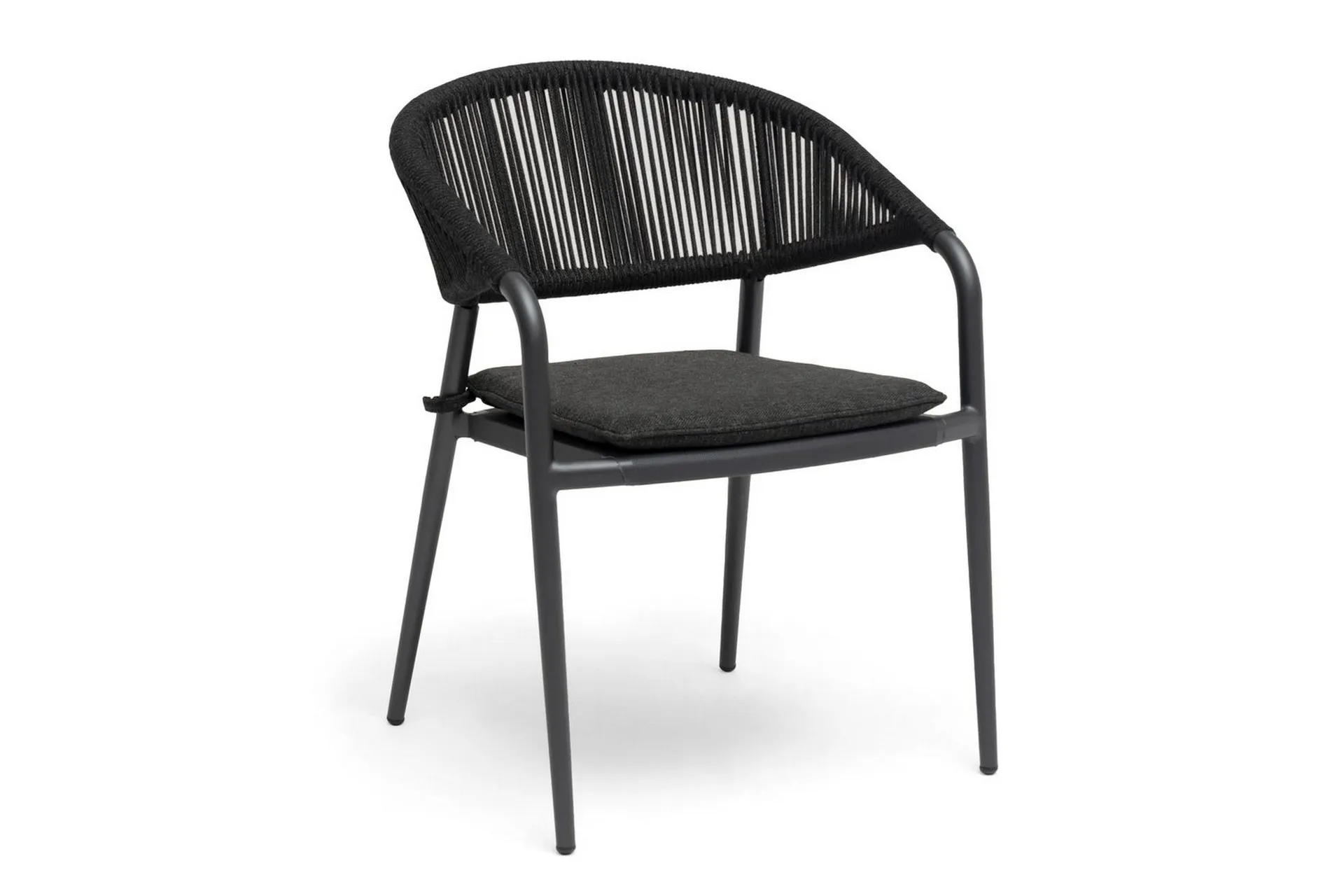 Utestol Hillerstorp Ekeryd 4-pack Antracitgr&aring; -