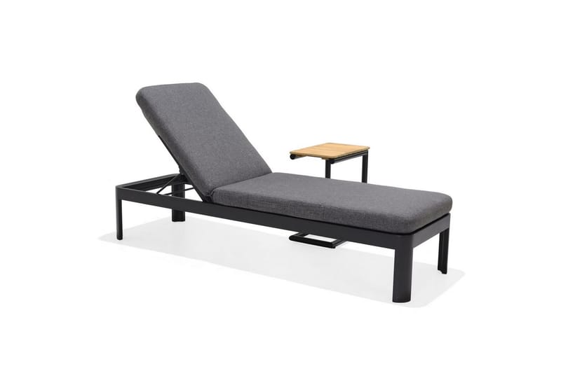 Utomhusmöbelgrupp Lifestyle Garden Portals relaxstol & C-form sidobord - Utemöbler - Utestolar & fåtöljer - Solsängar & solvagnar