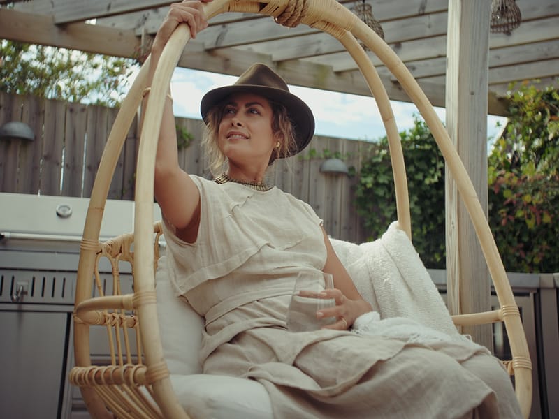 Vilfåtölj Hillerstorp Alva - Natur - Utemöbler - Utestolar & fåtöljer - Hängstol