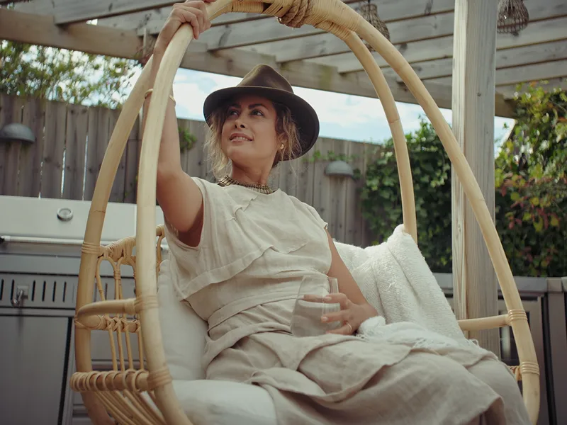 Vilfåtölj Hillerstorp Alva - Natur - Utemöbler - Utestolar & fåtöljer - Hängstol