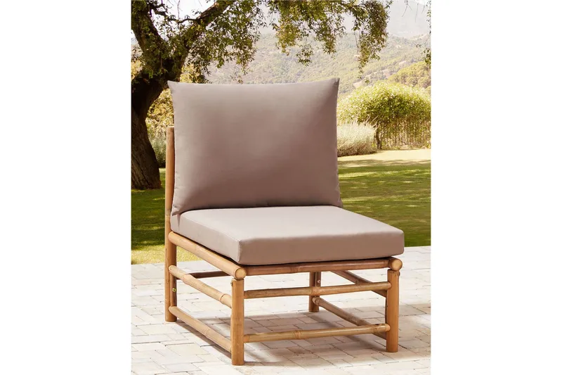 Villa Castelli Utefåtölj - Ljusbrun/Beige - Utemöbler - Utestolar & fåtöljer - Utefåtöljer & loungefåtöljer