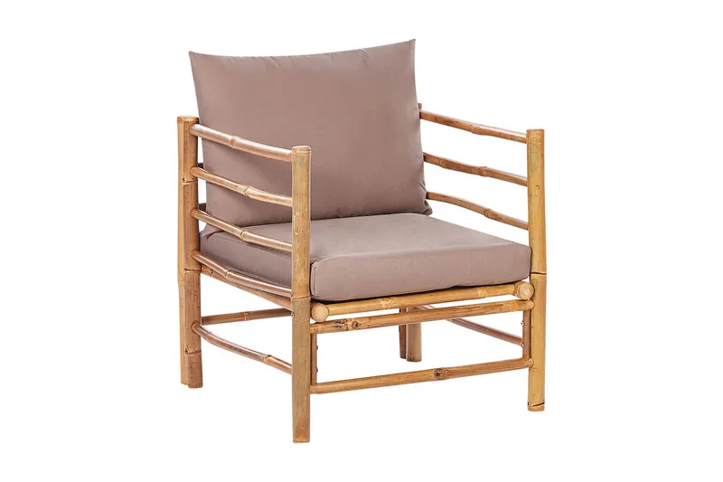 Villa Castelli Utefåtölj - Ljusbrun/Beige - Utemöbler - Utestolar & fåtöljer - Utefåtöljer & loungefåtöljer