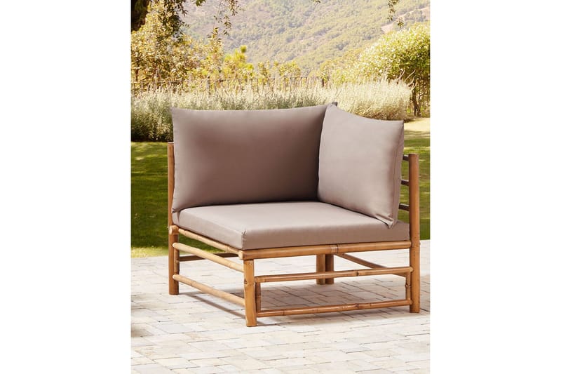 Villa Castelli Utefåtölj - Ljusbrun/Beige - Utemöbler - Utestolar & fåtöljer - Utefåtöljer & loungefåtöljer