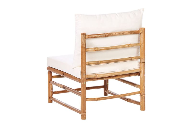 Villa Castelli Utefåtölj - Vit/Ljusbrun - Utemöbler - Utestolar & fåtöljer - Utefåtöljer & loungefåtöljer