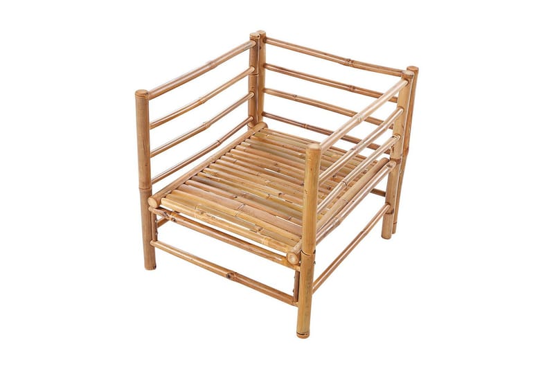 Villa Castelli Utefåtölj - Vit/Ljusbrun - Utemöbler - Utestolar & fåtöljer - Utefåtöljer & loungefåtöljer