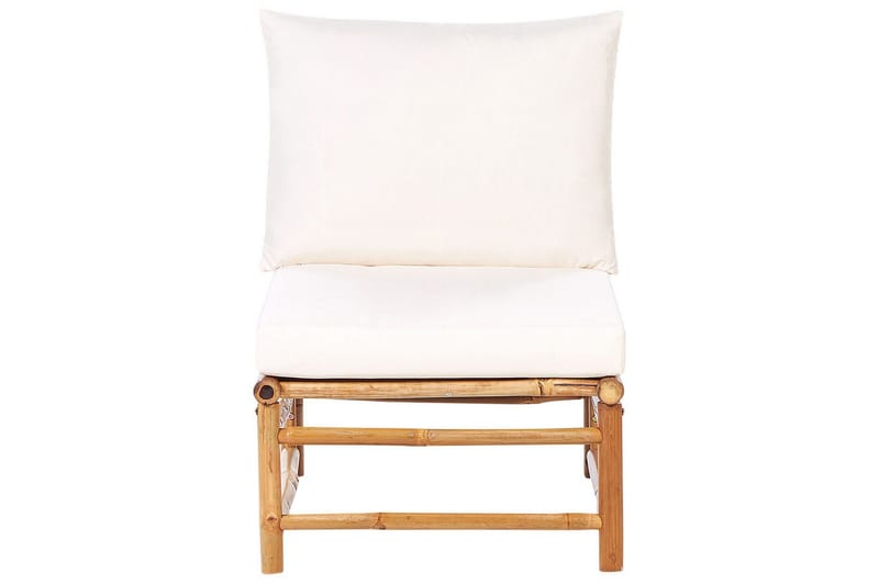 Villa Castelli Utefåtölj - Vit/Ljusbrun - Utemöbler - Utestolar & fåtöljer - Utefåtöljer & loungefåtöljer