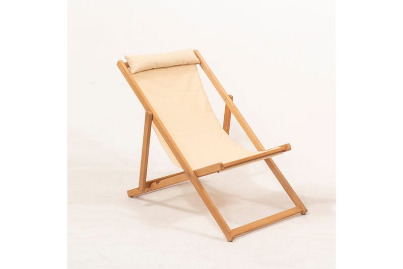 Zarith Solstol 59x44 cm - Cremevit - Utemöbler - Utestolar & fåtöljer - Solstol