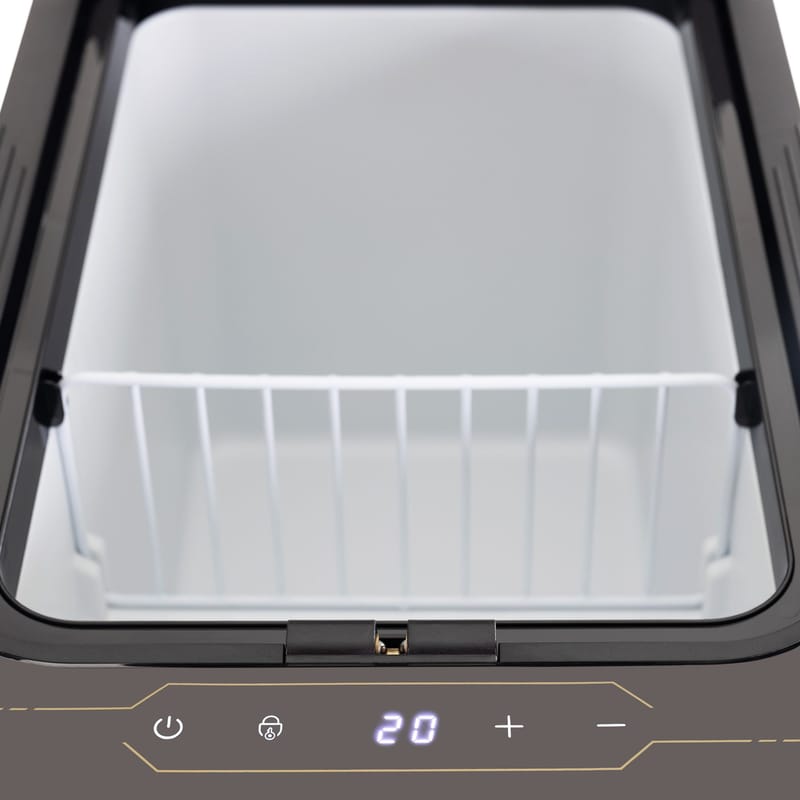 Portabel kylbox 27,4L Svart - Utemöbler - Utomhusförvaring - Kylbox