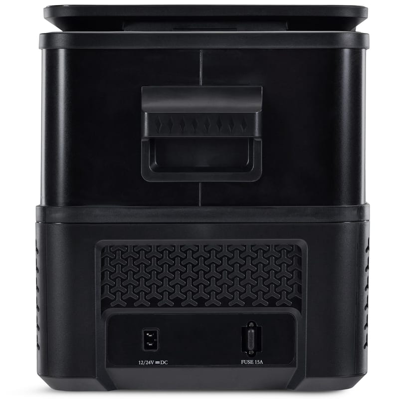 Portabel kylbox 27,4L Svart - Utemöbler - Utomhusförvaring - Kylbox