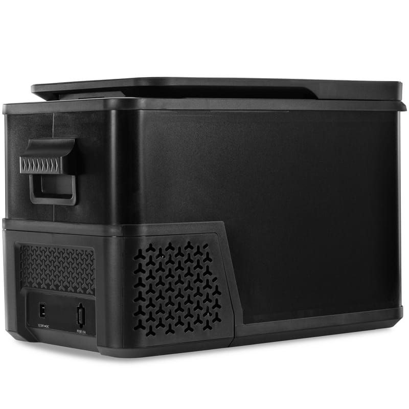 Portabel kylbox 27,4L Svart - Utemöbler - Utomhusförvaring - Kylbox