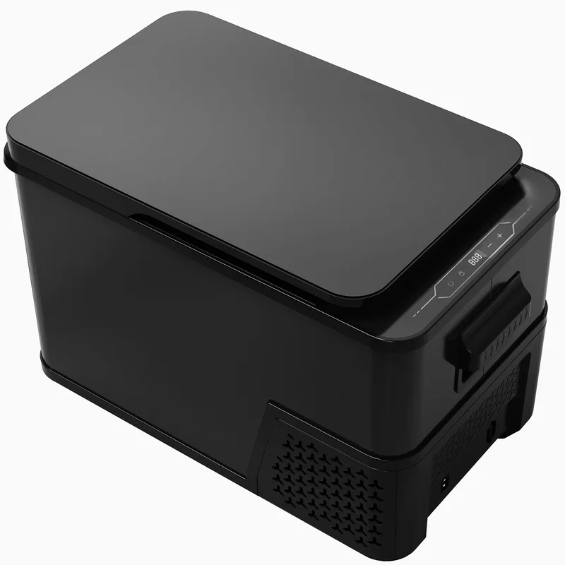 Portabel kylbox 27,4L Svart