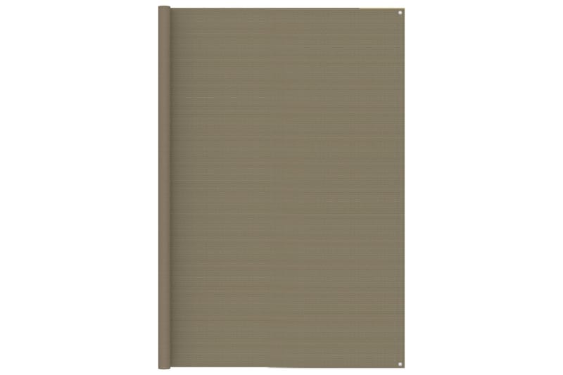 Tältmatta 300x400 cm taupe - Taupe - Utemöbler - Utomhusförvaring - Trädgårdstält & förvaringstält