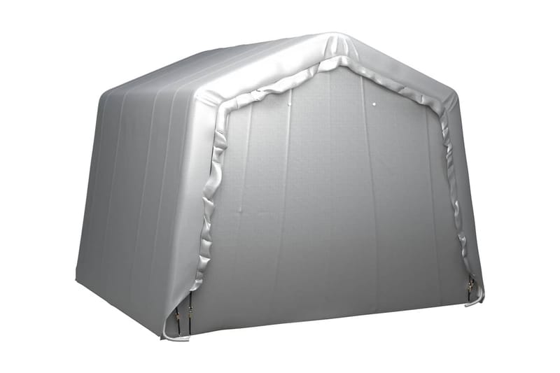 Förvaringstält 300x300 cm stål grå - Grå - Förrådstält