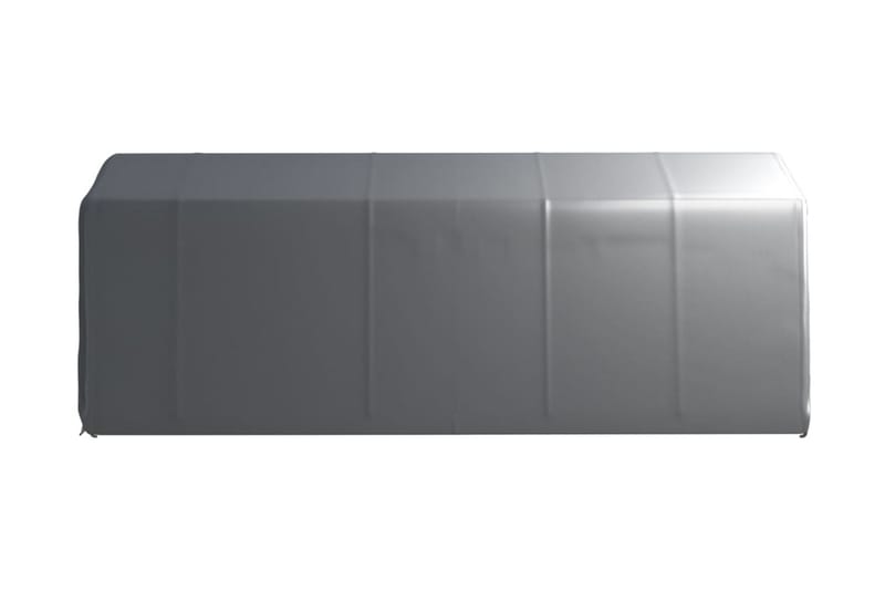 Förvaringstält 300x600 cm stål grå - Grå - Förrådstält