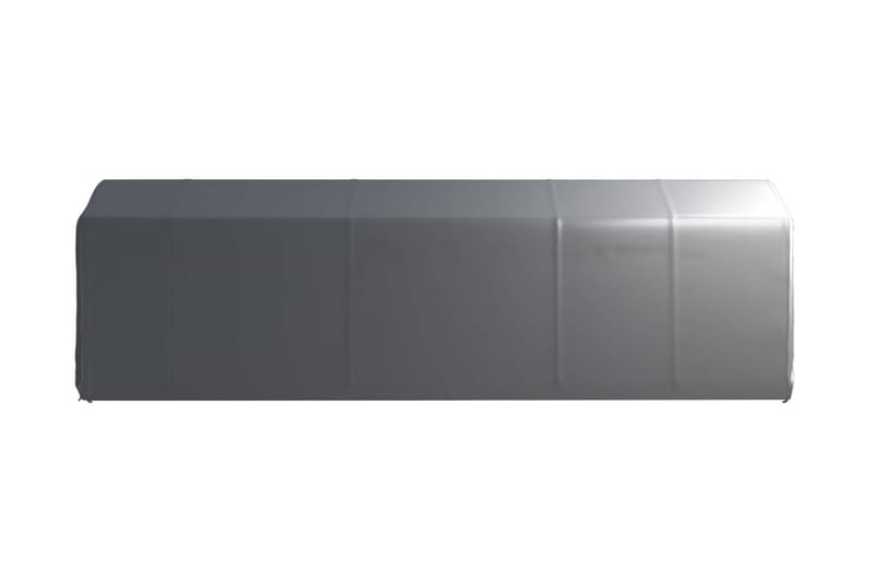 Förvaringstält 300x750 cm stål grå - Grå - Utemöbler - Utomhusförvaring - Trädgårdstält & förvaringstält - Förrådstält